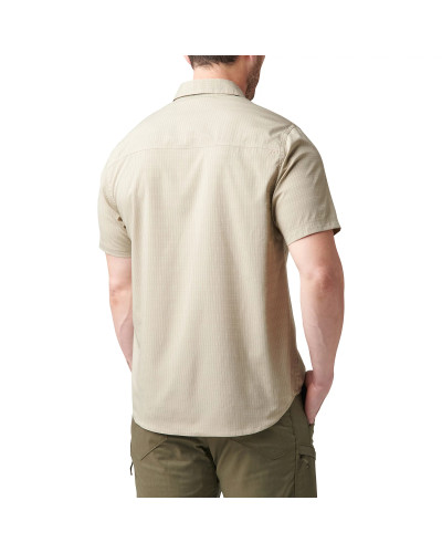 Сорочка тактична 5.11 Tactical Aerial Short Sleeve Shirt, Khaki (71378-055)