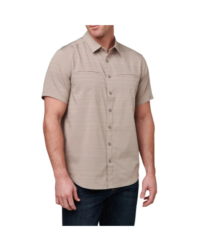 Сорочка тактична 5.11 Tactical Ellis Short Sleeve Shirt, Titan grey (71207-020)