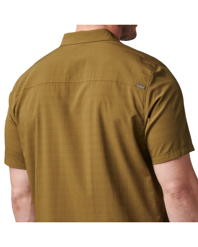 Сорочка тактична 5.11 Tactical Ellis Short Sleeve Shirt, Field green (71207-206)