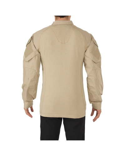 Рубашка тактическая под бронежилет 5.11 Tactical Rapid Assault Shirt, TDU Khaki (72194-162)