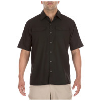 Рубашка тактическая с коротким рукавом 5.11 FREEDOM FLEX WOVEN S/S, Black
