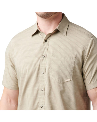 Сорочка тактична 5.11 Tactical Aerial Short Sleeve Shirt, Khaki (71378-055)