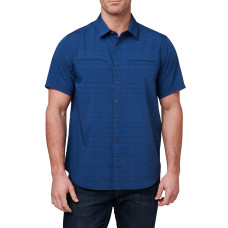 Рубашка тактическая 5.11 Tactical Ellis Short Sleeve Shirt, Pacific Navy