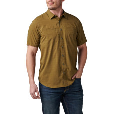 Рубашка тактическая 5.11 Tactical Ellis Short Sleeve Shirt, Field green