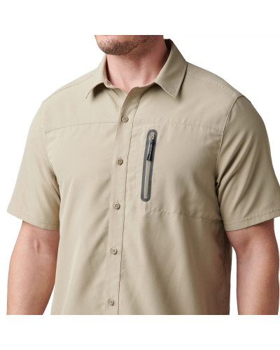 Рубашка тактическая 5.11 Tactical Marksman Utility Short Sleeve Shirt, Khaki (71215-055)