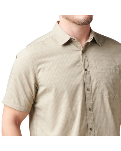 Сорочка тактична 5.11 Tactical Aerial Short Sleeve Shirt, Khaki (71378-055)