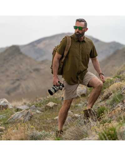 Сорочка тактична 5.11 Tactical Ellis Short Sleeve Shirt, Desert sage (71207-512)