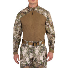 Рубашка тактическая под бронежилет 5.11 Tactical GEO7 Rapid Half Zip Shirt, Terrain