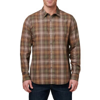 Сорочка тактична 5.11 Tactical Igor Plaid Long Sleeve Shirt, Umber brown plaid