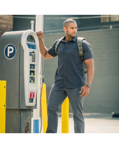 Сорочка тактична 5.11 Tactical Ellis Short Sleeve Shirt, Titan grey (71207-020)