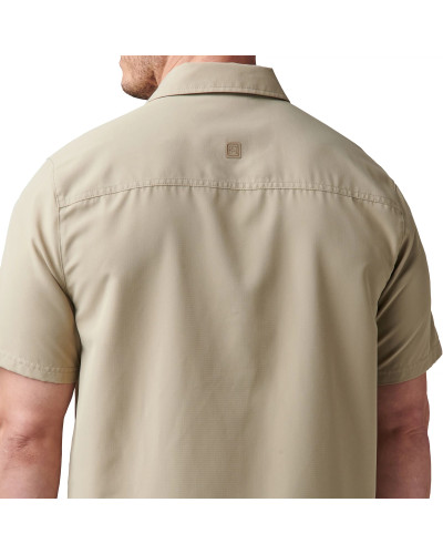 Рубашка тактическая 5.11 Tactical Marksman Utility Short Sleeve Shirt, Khaki (71215-055)