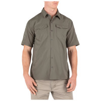 Рубашка тактическая с коротким рукавом 5.11 FREEDOM FLEX WOVEN S/S, Ranger green
