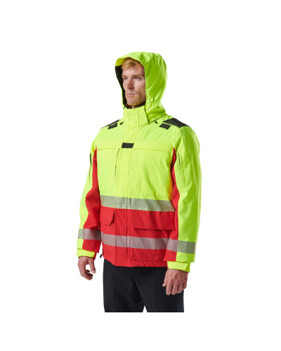 Куртка штормова 5.11 Tactical Responder HI-VIS Parka 2.0, Range red (48379-477)