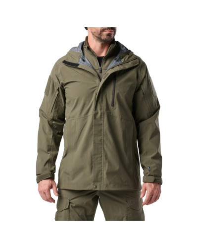 Куртка штормовая 5.11 Tactical Force Rain Shell Jacket, Ranger green (48362-186)