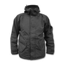 Куртка Mil-Tec непромокальна з флісовою підстібкою, Black