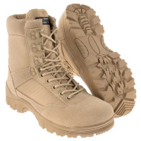 Черевики тактичні Sturm Mil-Tec Tactical boots with YKK zipper, Khaki