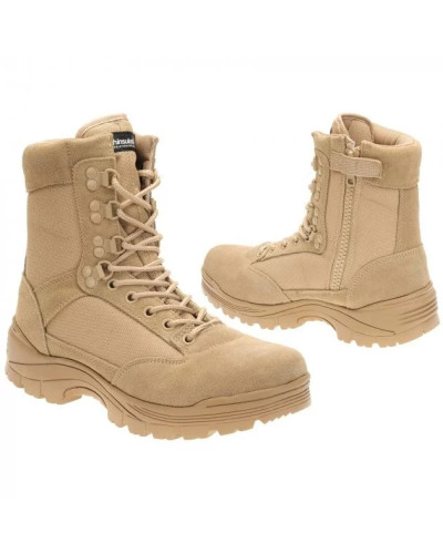 Ботинки тактические Sturm Mil-Tec Tactical boots with YKK zipper, Khaki (12822104)