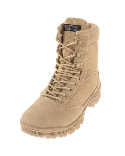 Ботинки тактические Sturm Mil-Tec Tactical boots with YKK zipper, Khaki (12822104)
