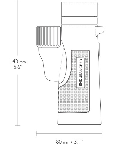 Монокуляр Hawke Endurance ED 8x42 Green (36320)