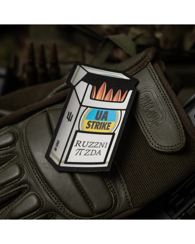 M-Tac нашивка UA STRIKE Black (51356002)