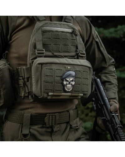 M-Tac нашивка Череп у береті (Гірська піхота) (52338112)