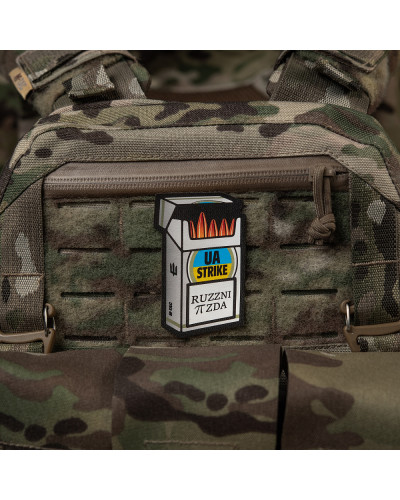 M-Tac нашивка UA STRIKE Black (51356002)