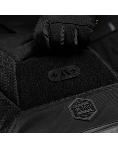 M-Tac нашивка група крові +A+ наскрізна Laser Cut Black (58228002)