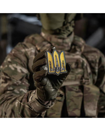 M-Tac нашивка Тризуб UA-Wing (вишивка) Ranger Green (51373023)