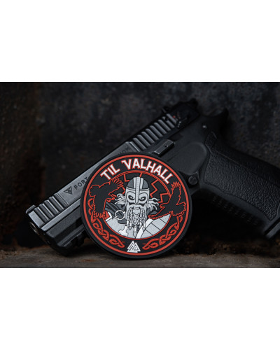 M-Tac нашивка Til Valhall PVC Red/Black (51142332)