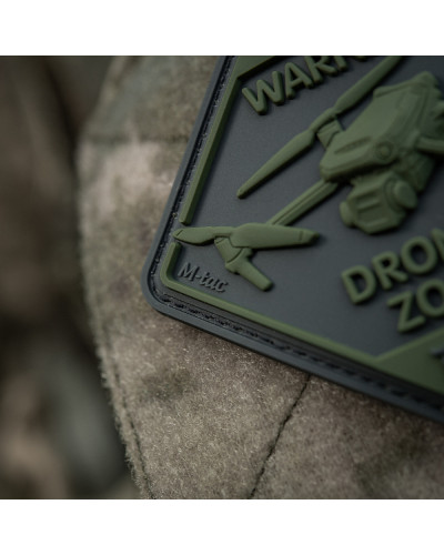 M-Tac нашивка Drones Zone PVC Olive (51346001)