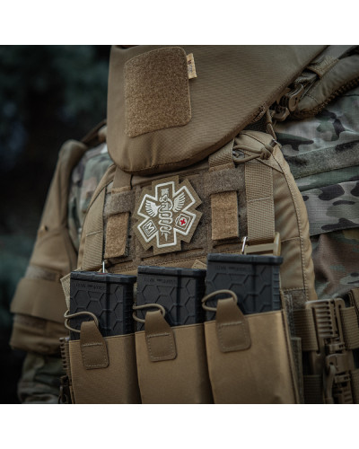 M-Tac нашивка Paramedic (вишивка) Coyote (51432005)