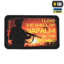 M-Tac нашивка Smell of Napalm Black