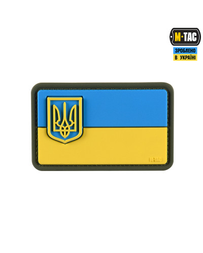 M-Tac нашивка прапор України з малим гербом PVC (51214100)