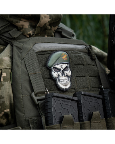 M-Tac нашивка Череп у береті (загальний Сухопутних військ) (52338101)