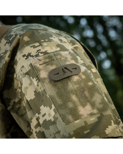 M-Tac нашивка група крові -A- наскрізна Laser Cut Ranger Green (58328023)