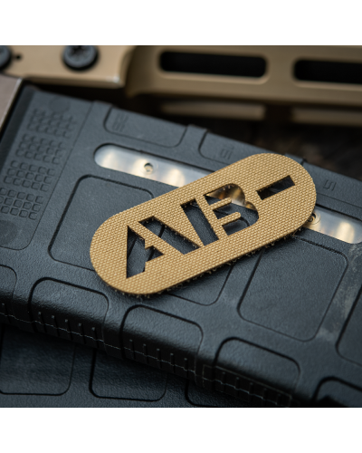 M-Tac нашивка група крові AB- наскрізна Laser Cut Coyote (58232005)