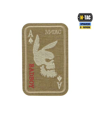 M-Tac нашивка Bad Boy (вишивка) Coyote (51390005)