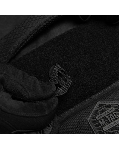 M-Tac нашивка група крові +A+ наскрізна Laser Cut Black (58228002)