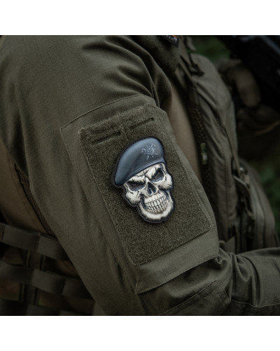 M-Tac нашивка Череп у береті (Гірська піхота) (52338112)