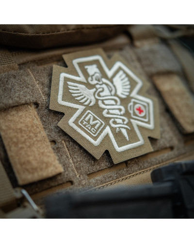 M-Tac нашивка Paramedic (вишивка) Coyote (51432005)