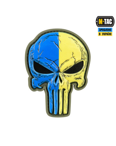 M-Tac нашивка Punisher Синьо-жовтий (51353805)