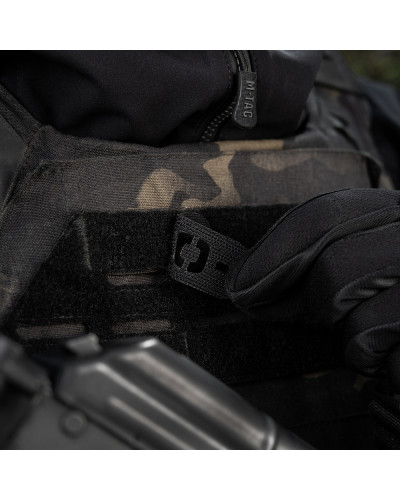 M-Tac нашивка группа крови -0- сквозная Laser Cut Black (58339202)