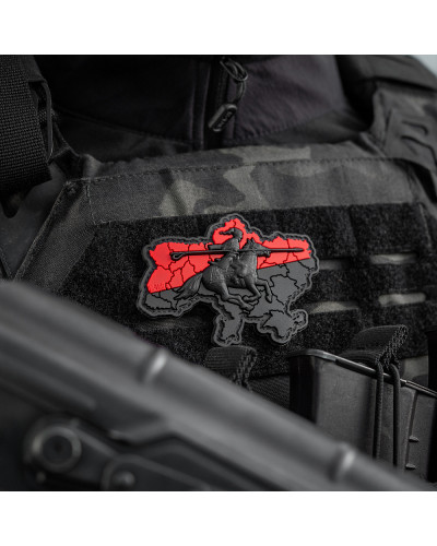 M-Tac нашивка Козацька Україна 3D PVC Red/Black (51349006)