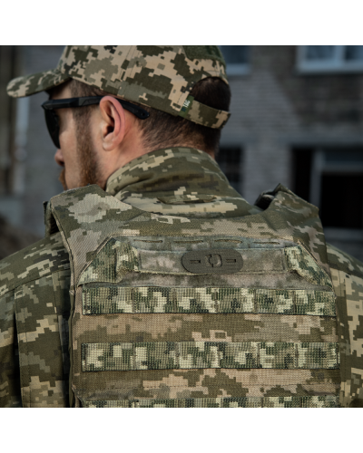 M-Tac нашивка група крові +0+ наскрізна Laser Cut Ranger Green (58239223)