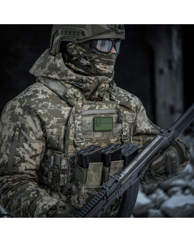 M-Tac нашивка флаг Украины с гербом PVC олива (51214101)