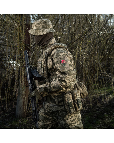 M-Tac нашивка Punisher Червоний GID (51353891)