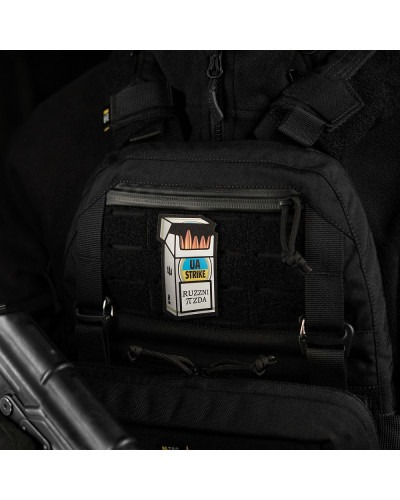 M-Tac нашивка UA STRIKE Black (51356002)