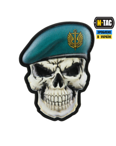 M-Tac нашивка Череп у береті (Морська піхота) (52338110)