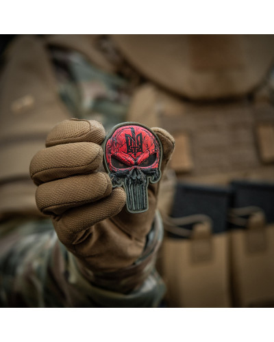 M-Tac нашивка Punisher Червоний (51353801)