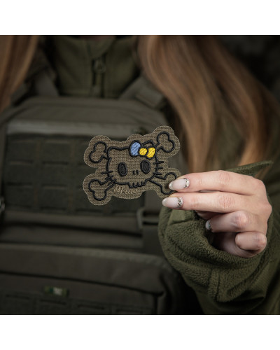 M-Tac нашивка KITTY контур (вишивка) Ranger Green (51386223)